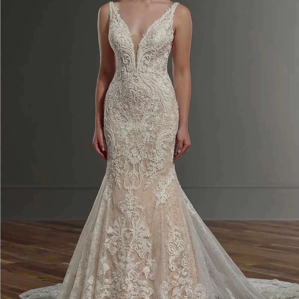 New Martina Liana 1078 Size 10 Wedding Gown